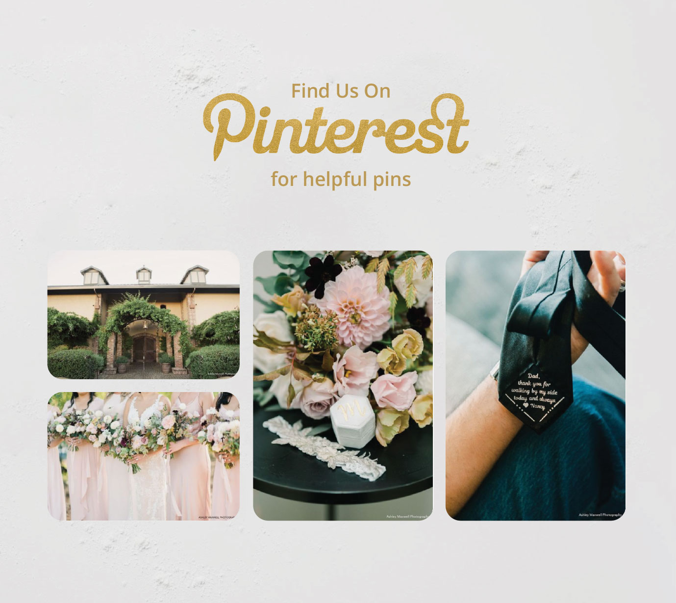 Find Us On Pinterest for helpful pins